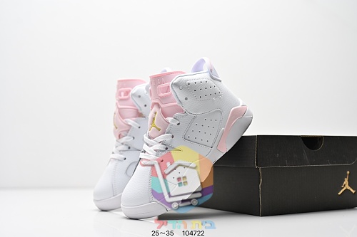 נעלי ילדים Air Jordan 6 Retro, 18 גוונים 24