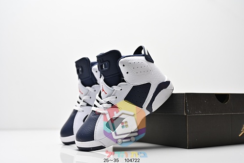 נעלי ילדים Air Jordan 6 Retro, 18 גוונים 28