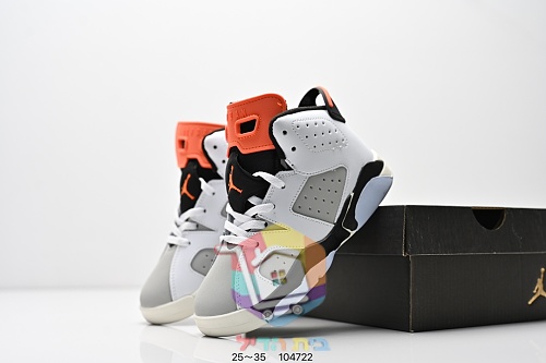 נעלי ילדים Air Jordan 6 Retro, 18 גוונים 29
