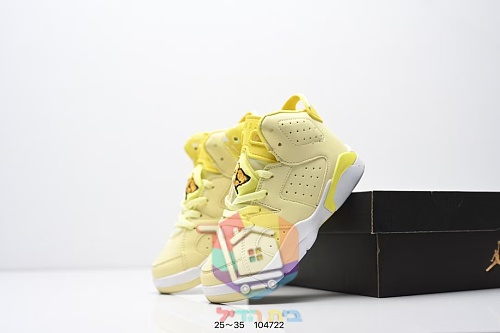 נעלי ילדים Air Jordan 6 Retro, 18 גוונים 32