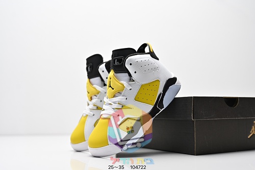 נעלי ילדים Air Jordan 6 Retro, 18 גוונים 33