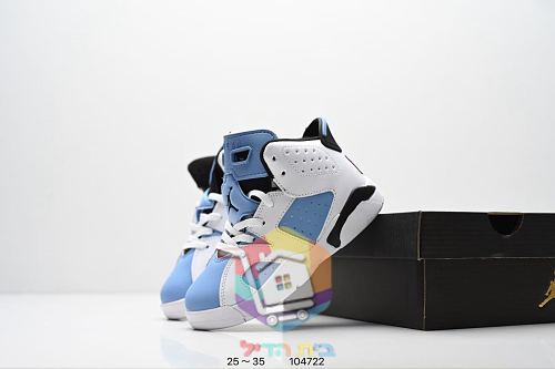 נעלי ילדים Air Jordan 6 Retro, 18 גוונים 35