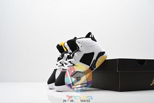 נעלי ילדים Air Jordan 6 Retro, 18 גוונים 36