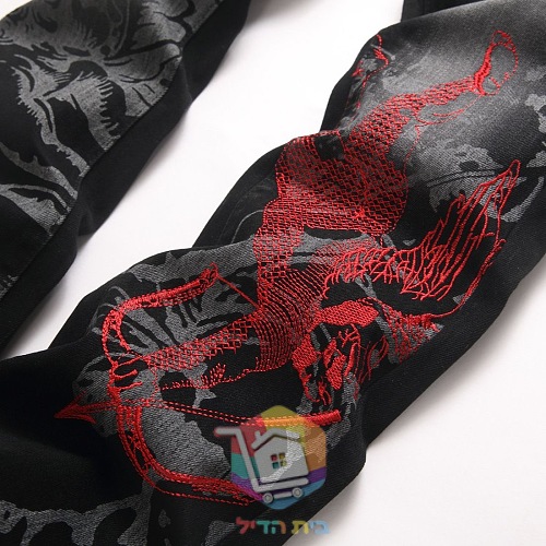 Jeans AMIRI mit Cherub-Print und roter Stickerei 2