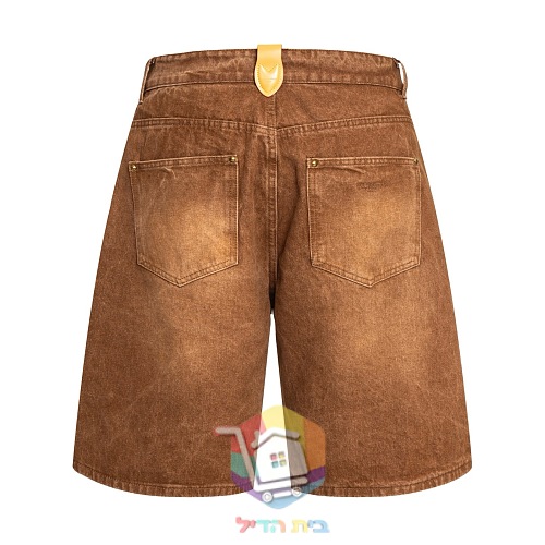 Jeansshorts Louis Vuitton in Braun 5