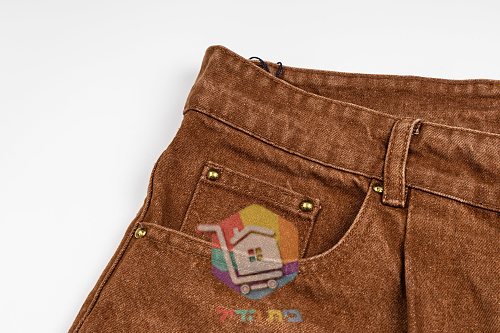 Jeansshorts Louis Vuitton in Braun 10