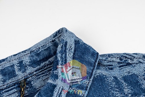 Jeanshemd Louis Vuitton mit Monogramm 2