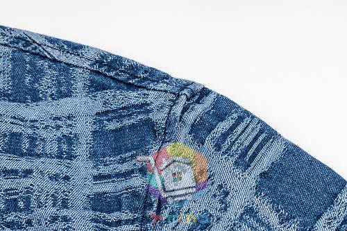 Jeanshemd Louis Vuitton mit Monogramm 3