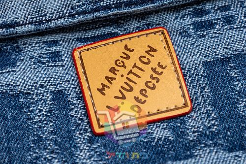 Jeanshemd Louis Vuitton mit Monogramm 10