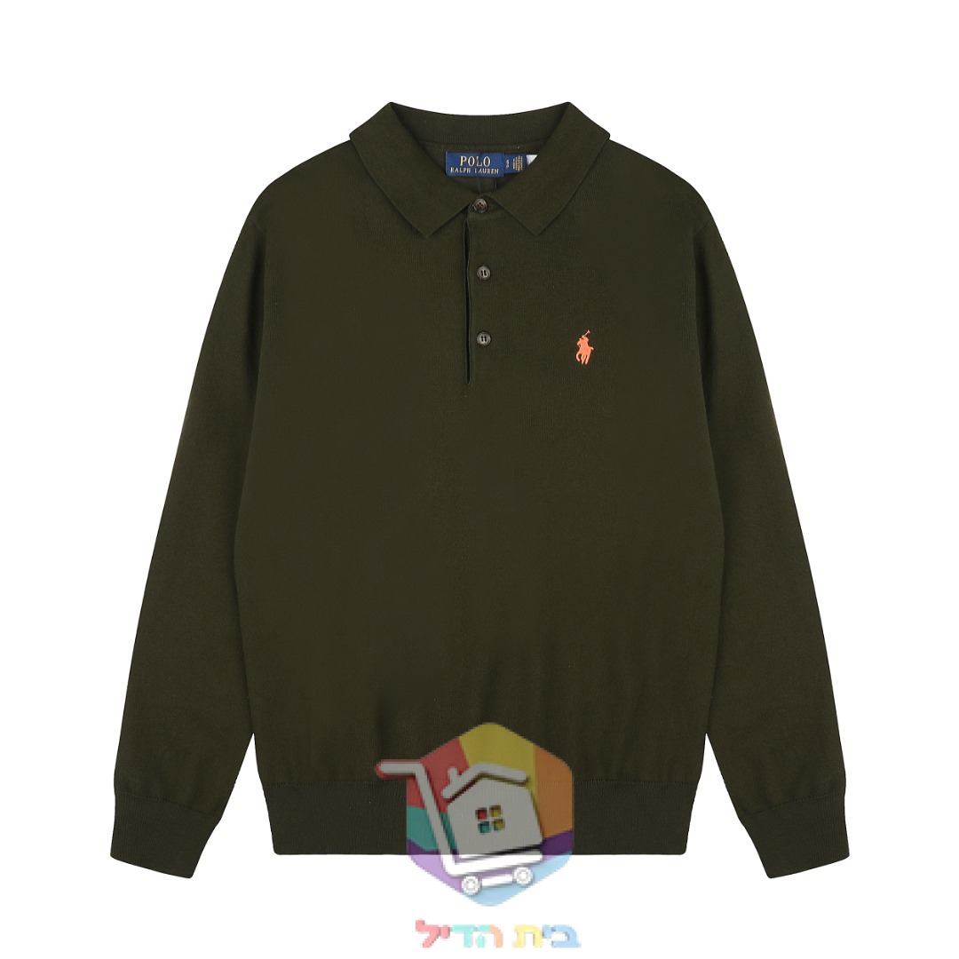 סוודר Polo Ralph Lauren עם צווארון פולו, 11 גוונים