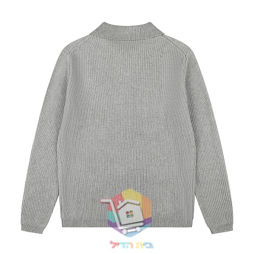סוודר Polo Ralph Lauren וופל עם צווארון פולו ורוכסן, שישה גוונים 26