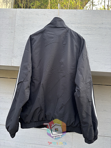 ג'קט adidas Originals Firebird Oversized Track Top שחור, כחול 1