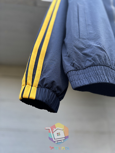 ג'קט adidas Originals Firebird Oversized Track Top שחור, כחול 27