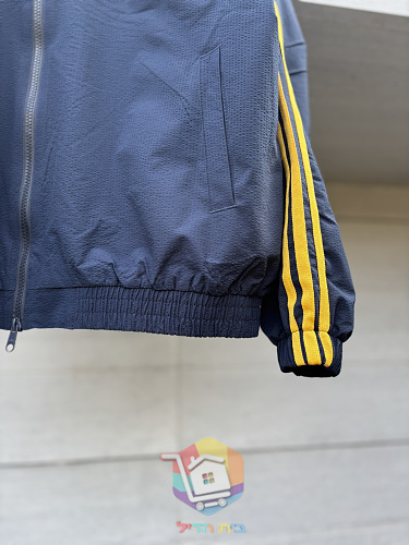 ג'קט adidas Originals Firebird Oversized Track Top שחור, כחול 29