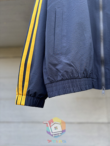 ג'קט adidas Originals Firebird Oversized Track Top שחור, כחול 30