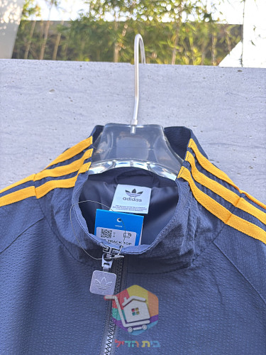 ג'קט adidas Originals Firebird Oversized Track Top שחור, כחול 43