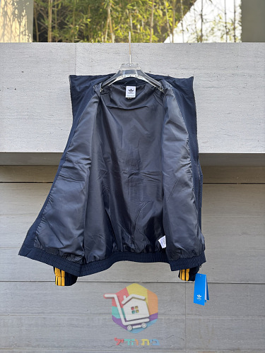 ג'קט adidas Originals Firebird Oversized Track Top שחור, כחול 44