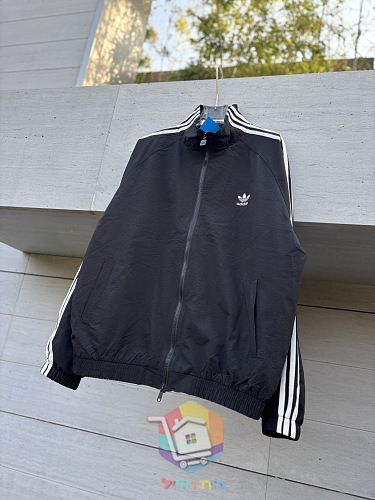 ג'קט adidas Originals Firebird Oversized Track Top שחור, כחול 49