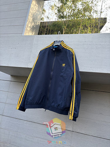 ג'קט adidas Originals Firebird Oversized Track Top שחור, כחול 52