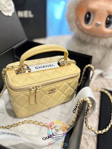 תיק Chanel Vanity Case קטן עם ידית ושרשרת, בשישה גוונים, תמונה 21