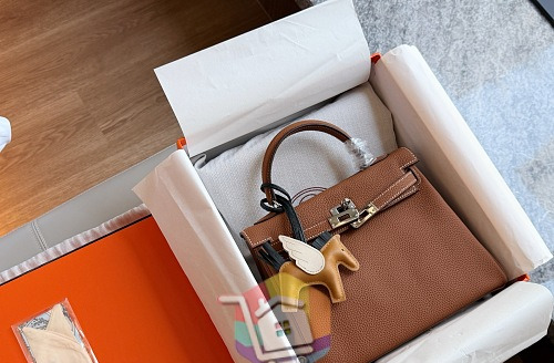 תיק Hermès Kelly 25 עם תליון סוס, שבעה צבעים, תמונה 7