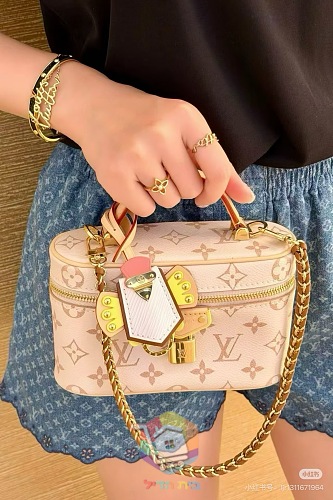 Mini-Satteltasche Louis Vuitton im klassischen Monogram 12