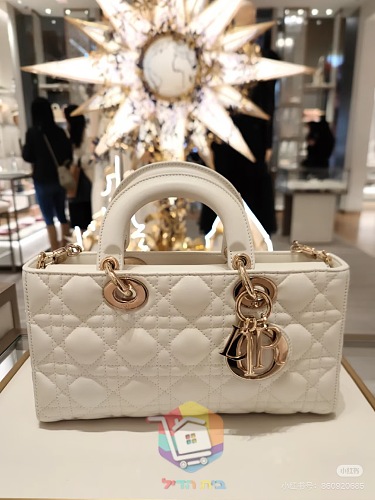 Gesteppte Dior Tasche mit Henkel und zwei Riemen 10