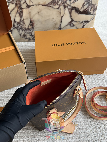 Louis Vuitton Tasche in Kuppelform mit Henkeln und Schulterriemen 3
