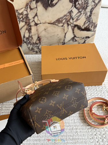 Louis Vuitton Tasche in Kuppelform mit Henkeln und Schulterriemen 6