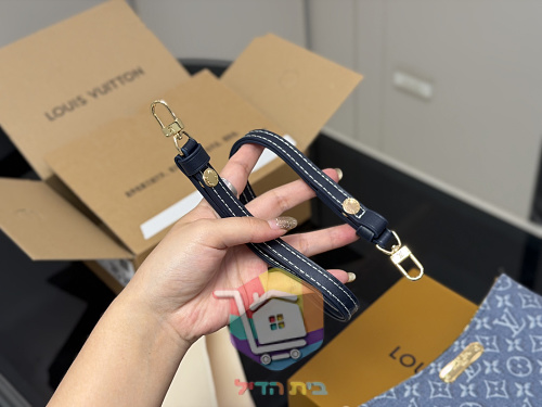 תיק Louis Vuitton בקנבס ג׳ינס, 20 ס"מ 7