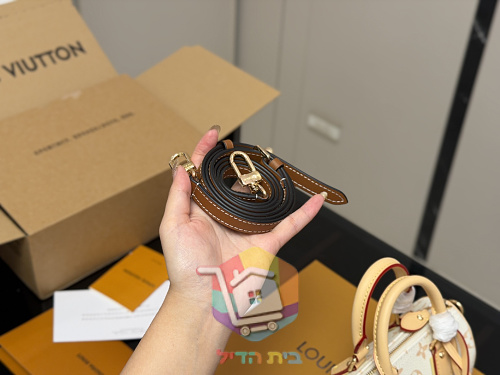 תיק Louis Vuitton Nano Speedy בקנבס Monogram Dune 5