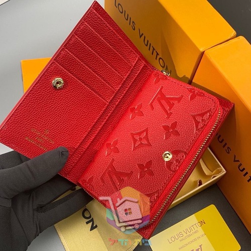ארנק Louis Vuitton מעור מוטבע בשני גוונים 3
