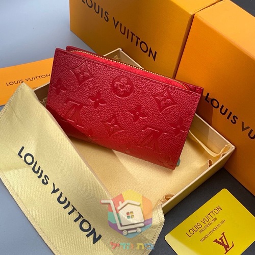 ארנק Louis Vuitton מעור מוטבע בשני גוונים 8