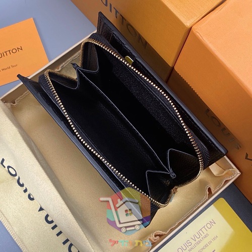 ארנק Louis Vuitton מעור מוטבע בשני גוונים 10