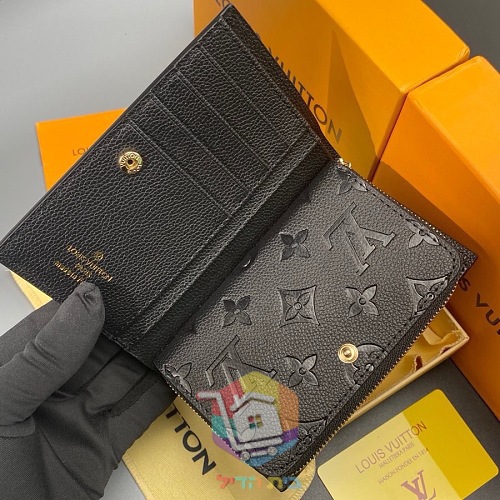 ארנק Louis Vuitton מעור מוטבע בשני גוונים 12