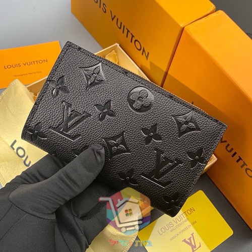 ארנק Louis Vuitton מעור מוטבע בשני גוונים 14