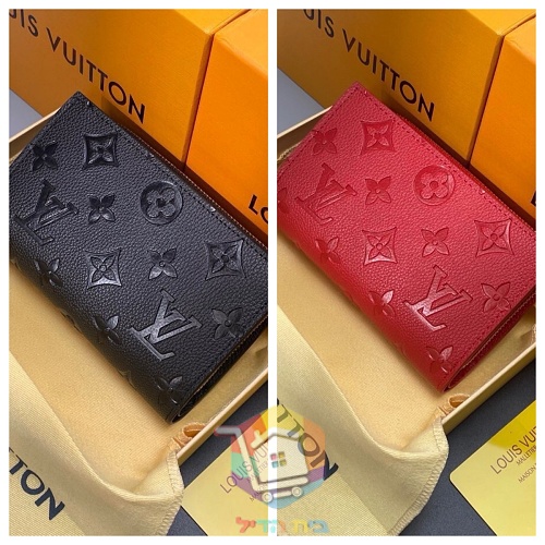 ארנק Louis Vuitton מעור מוטבע בשני גוונים 19