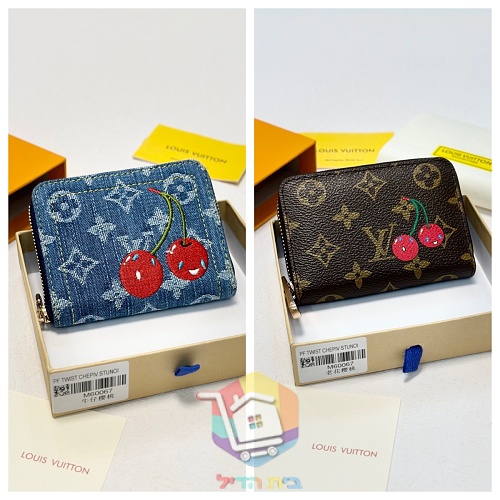 ארנק Louis Vuitton עם דובדבנים בשני גוונים 19