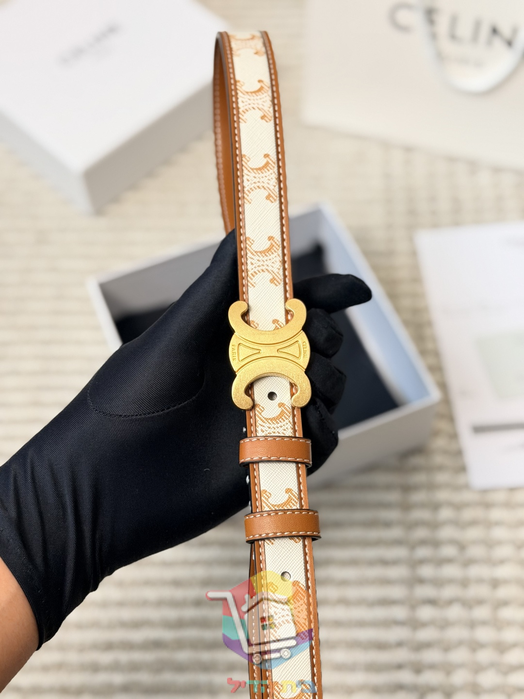 Gürtel Celine mit Monogramm