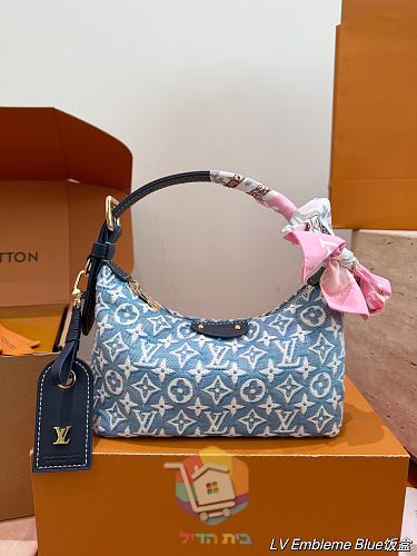 Tasche Louis Vuitton in Halbmondform mit Reißverschluss 10