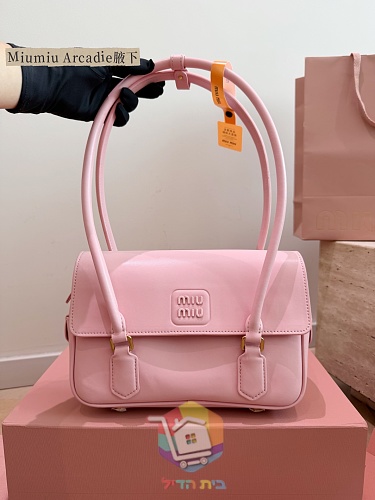 Schultertasche Miu Miu aus Leder mit Überschlag 2