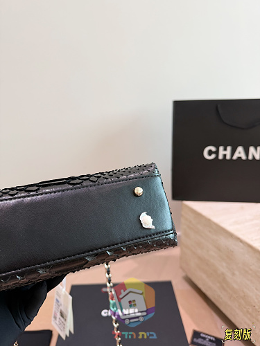 Chanel Coco Handle in Schlangenschuppen-Optik 5