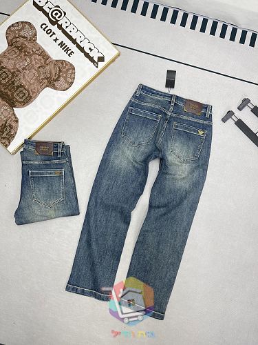 ג'ינס Emporio Armani בכחול משופשף 7