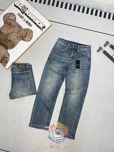 ג'ינס Emporio Armani בכחול משופשף 8