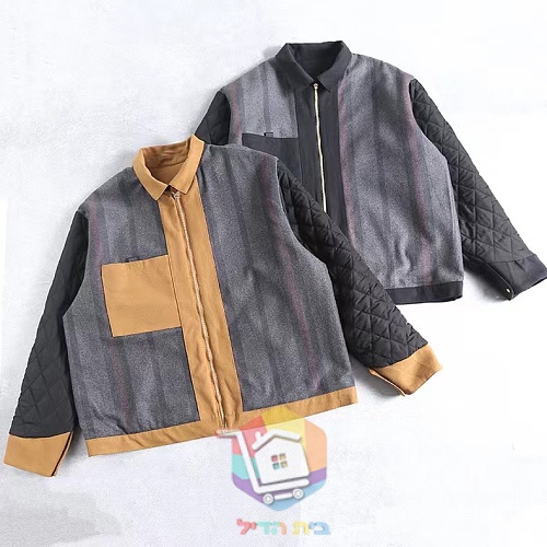 מעיל Carhartt WIP Detroit חום, שחור 13