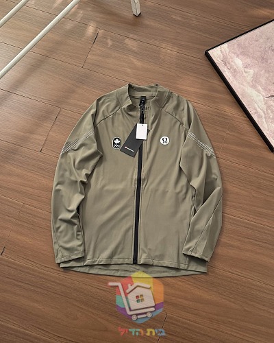 מעיל ספורט lululemon עם רוכסן וסמל בחזה, ארבעה גוונים 5