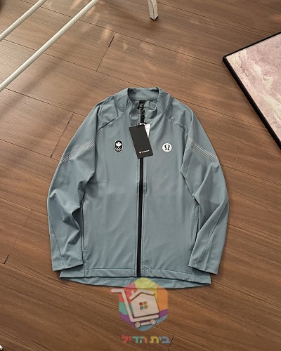 מעיל ספורט lululemon עם רוכסן וסמל בחזה, ארבעה גוונים 6