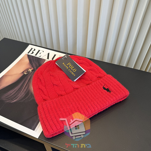 כובע גרב Polo Ralph Lauren בסריגת צמות, שבעה גוונים 23
