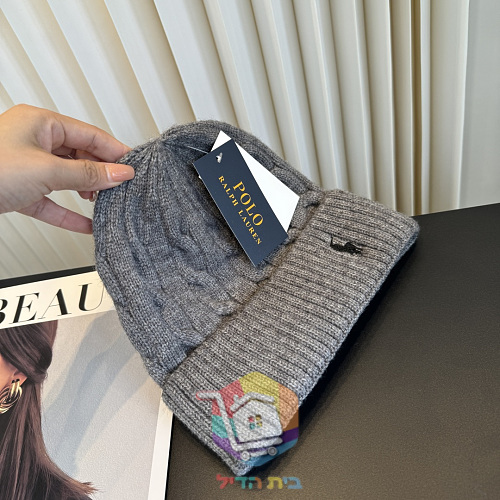 כובע גרב Polo Ralph Lauren בסריגת צמות, שבעה גוונים 36