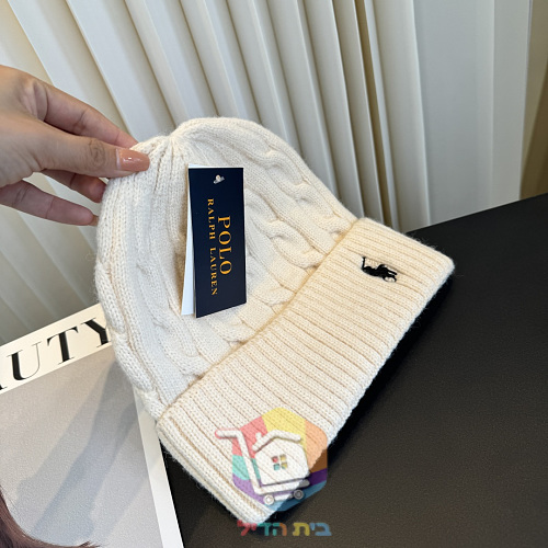 כובע גרב Polo Ralph Lauren בסריגת צמות, שבעה גוונים 43